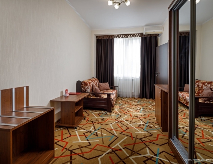 Семейный (без балкона) - Пансионат «Приветливый берег» Геленджик