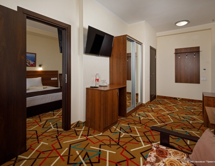 Семейный (без балкона) - Пансионат «Приветливый берег» Геленджик