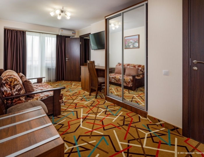 Номер «Семейный Комфортный» - Пансионат «Приветливый берег» Геленджик